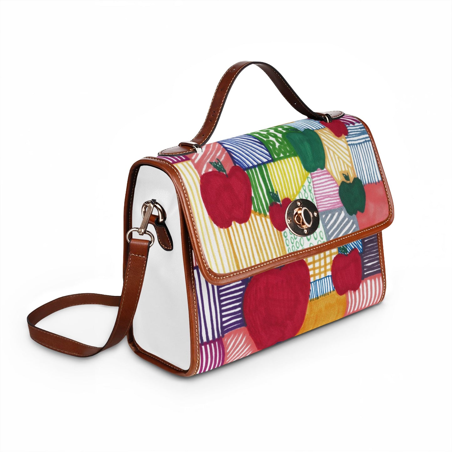 Apple Pattern Fashion Canvas Bag | David Idell