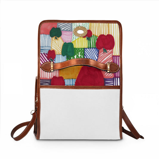 Apple Pattern Fashion Canvas Bag | David Idell