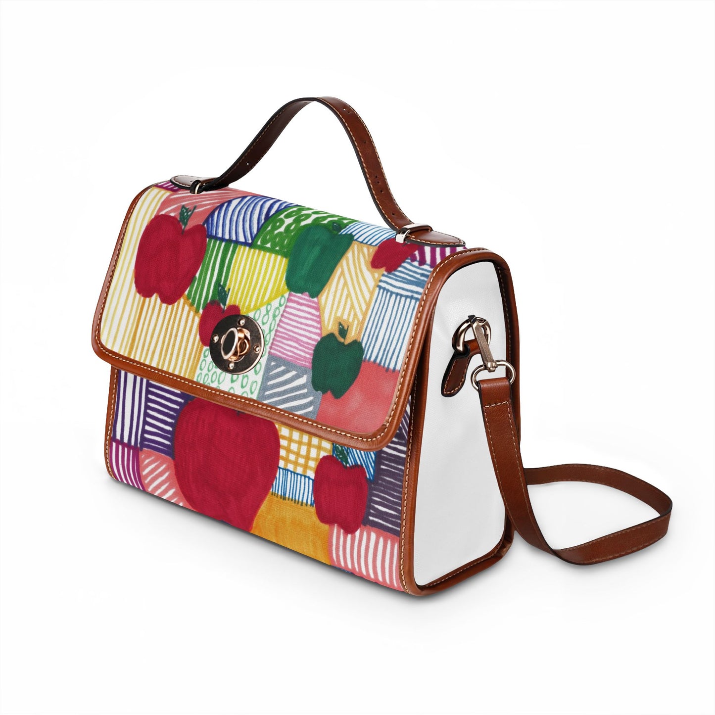 Apple Pattern Fashion Canvas Bag | David Idell