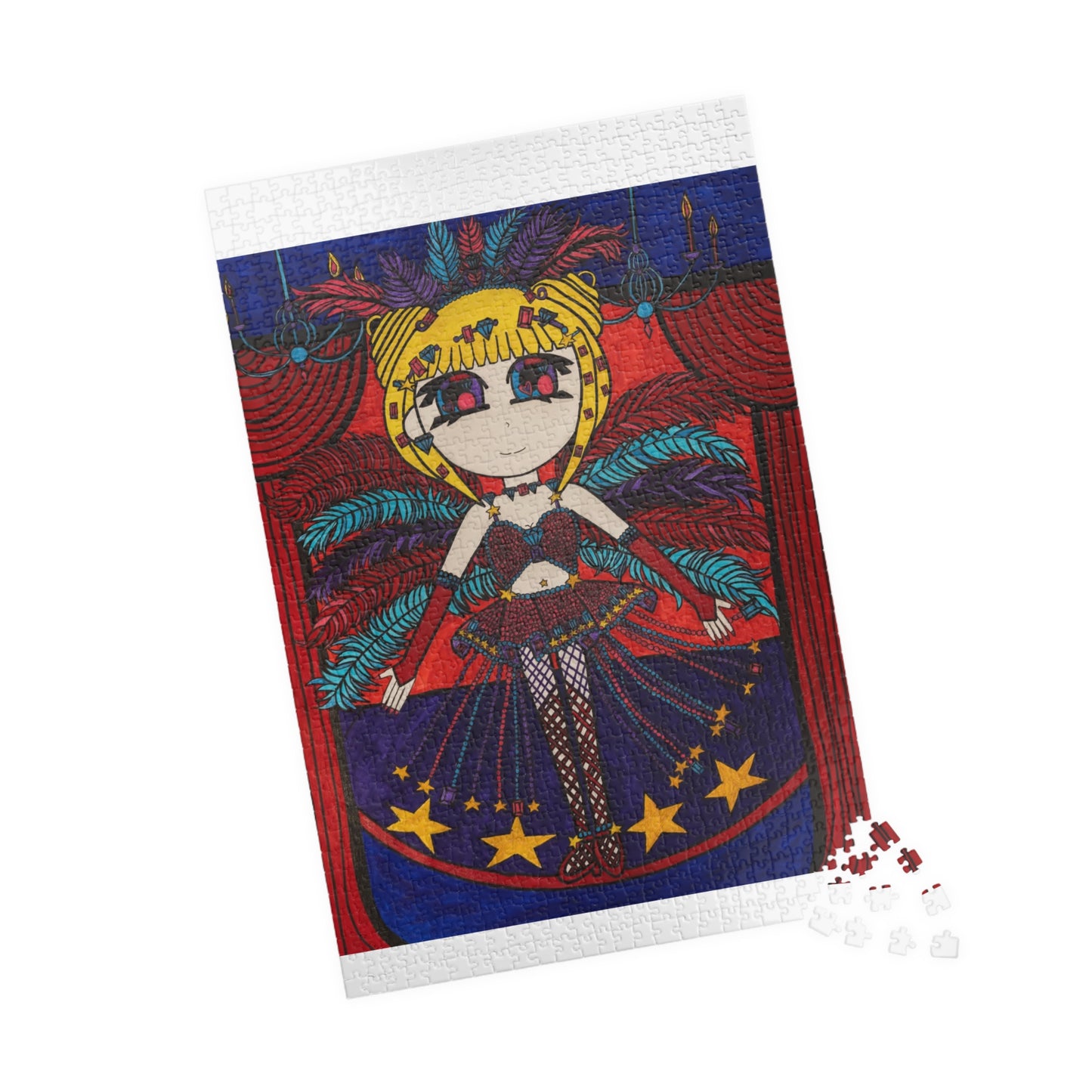 "Showgirl"Puzzle (520 or 1014-piece) | Amanda Wold