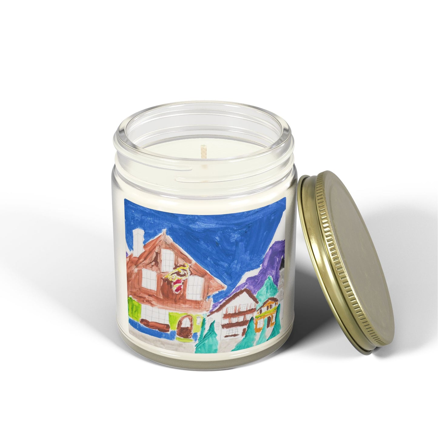 Scented Candles, Coconut Apricot Wax (4oz, 9oz)