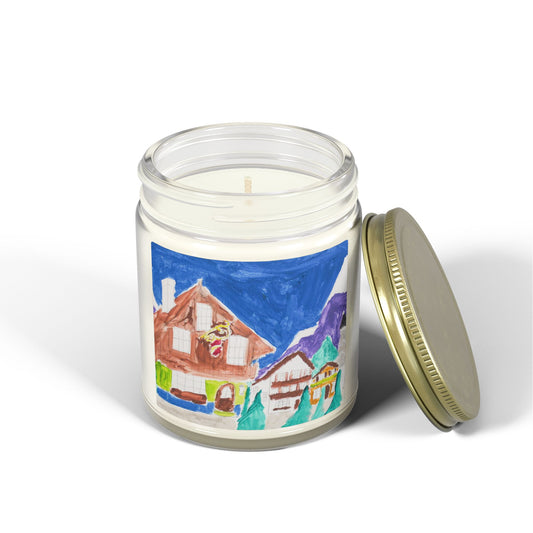 Scented Candles, Coconut Apricot Wax (4oz, 9oz)