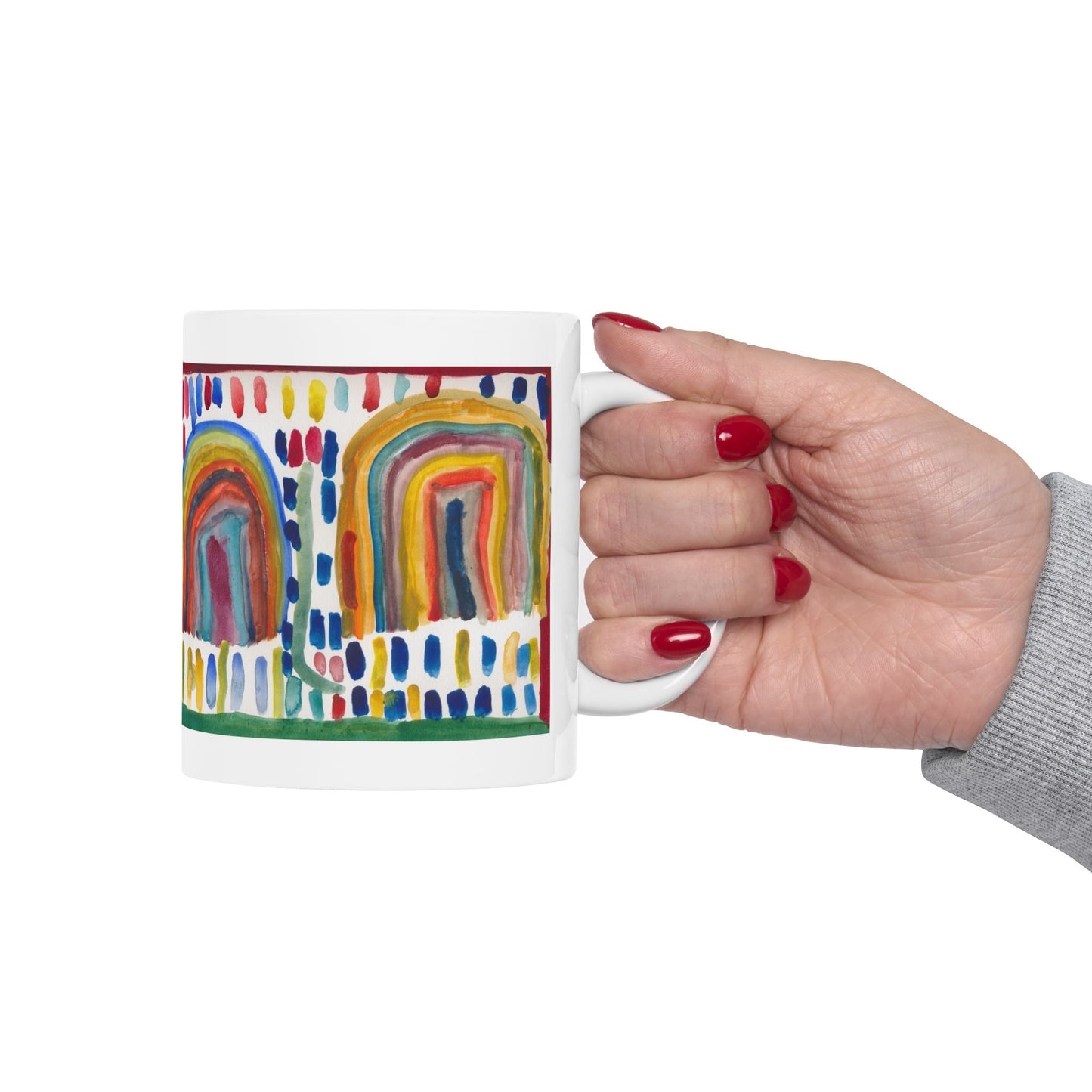 "Disco Rainbow" by Ann Martinez Ceramic Mug | 11oz & 15oz Coffee Cup | Perfect Gift for Movie Lovers and Tourists | Home & Office Decor | Unique [...]