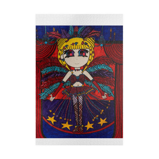 "Showgirl"Puzzle (520 or 1014-piece) | Amanda Wold