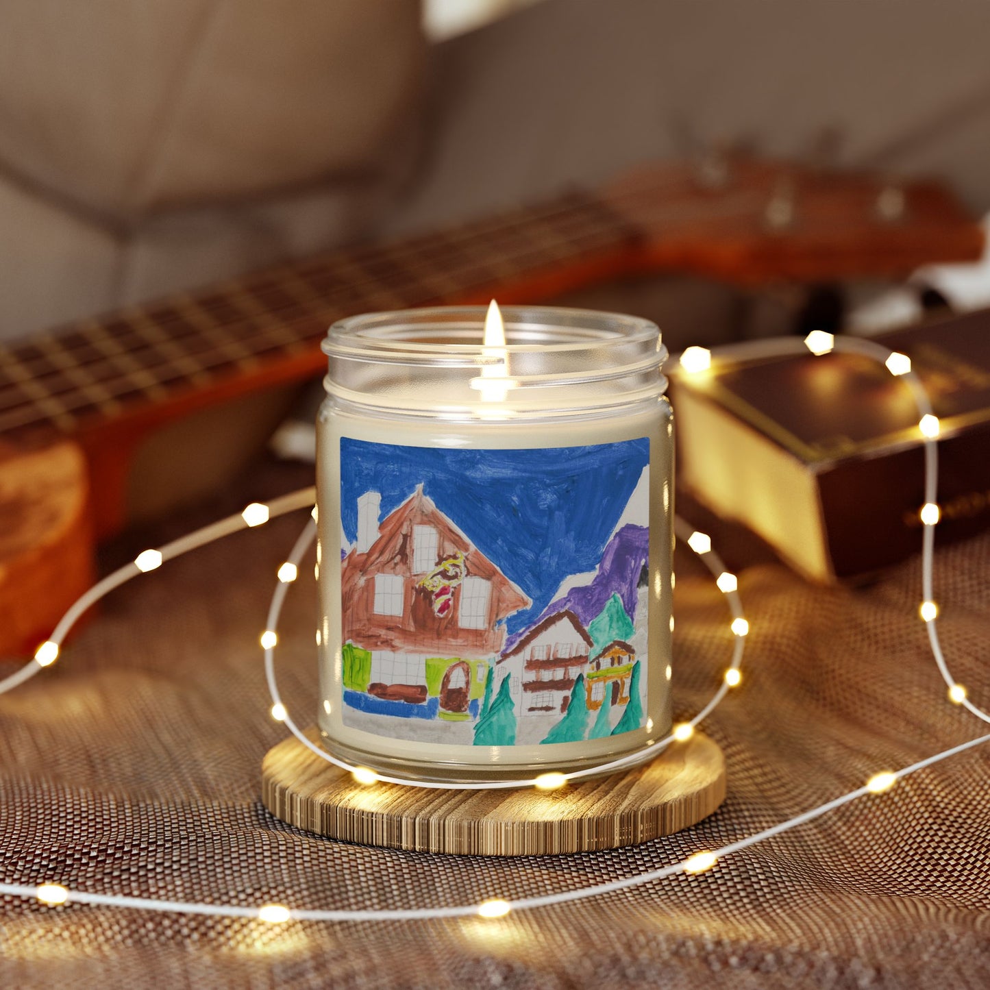 Scented Candles, Coconut Apricot Wax (4oz, 9oz)