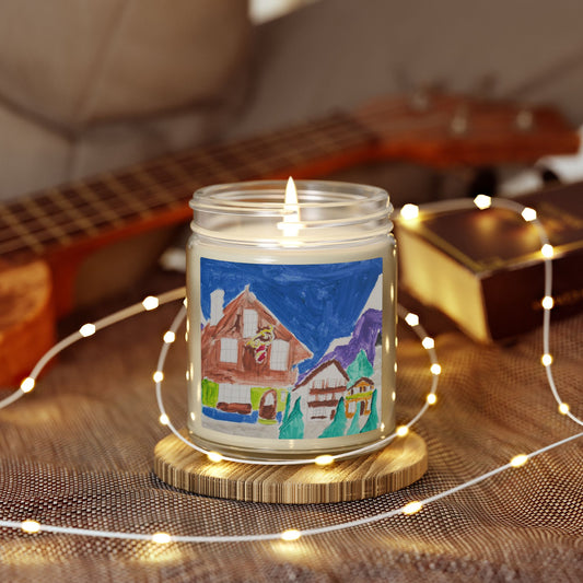 Scented Candles, Coconut Apricot Wax (4oz, 9oz)