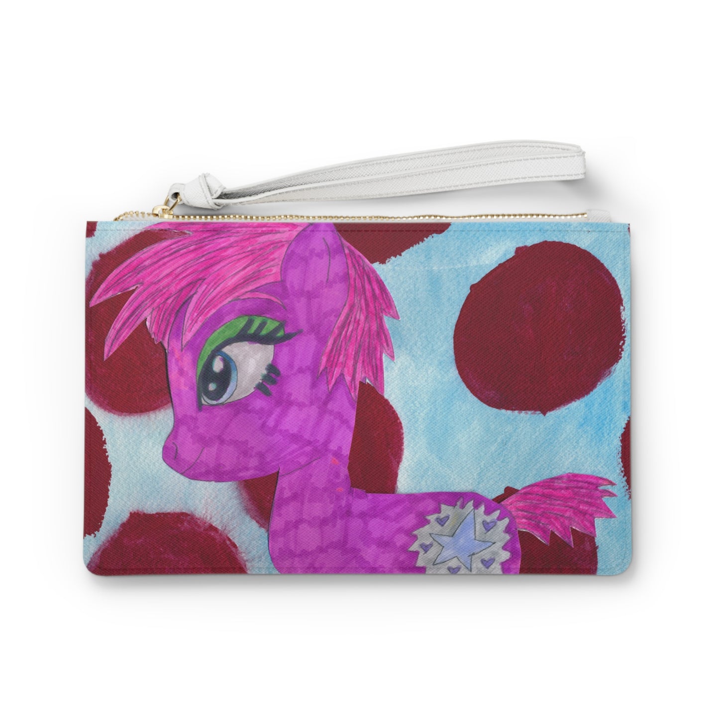 Colorful Pony Clutch Bag | Ruby Logan