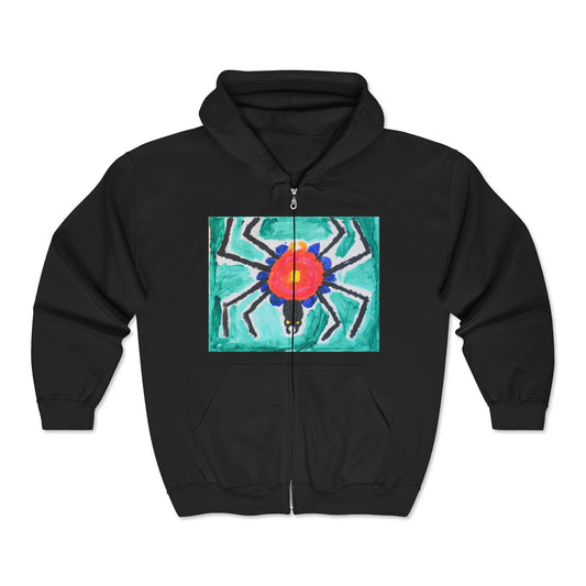 Zip-Up Hoodie "Flowanchula" | Nick Russel