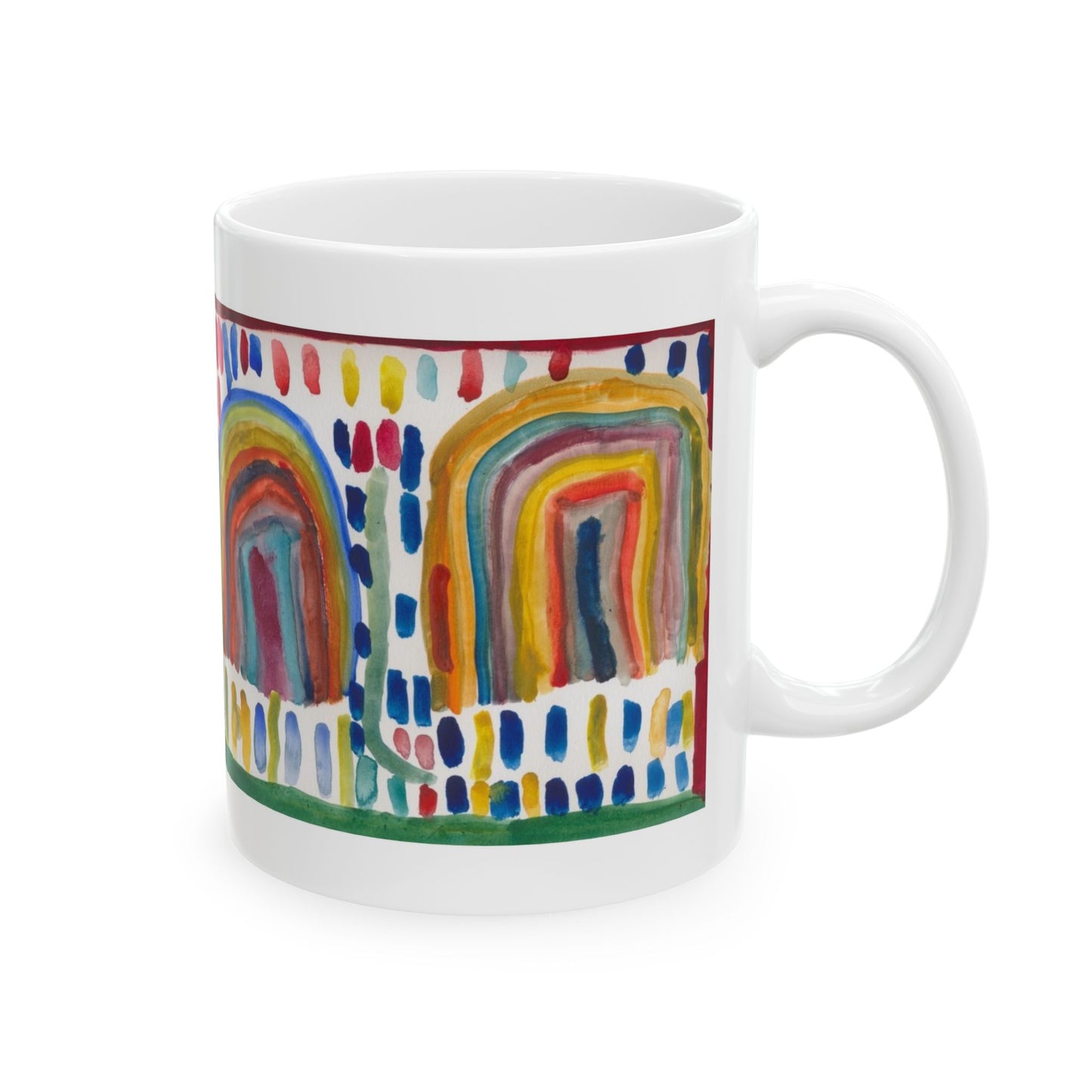 "Disco Rainbow" by Ann Martinez Ceramic Mug | 11oz & 15oz Coffee Cup | Perfect Gift for Movie Lovers and Tourists | Home & Office Decor | Unique [...]